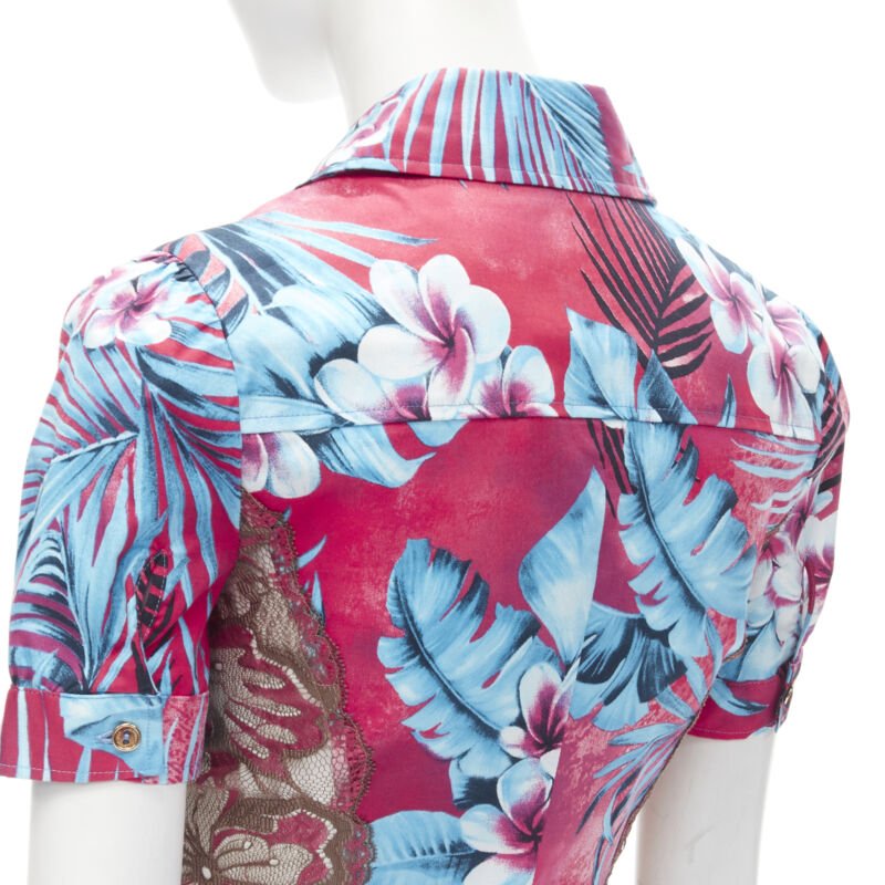 D&g Lace Panel Shirt - Image 10