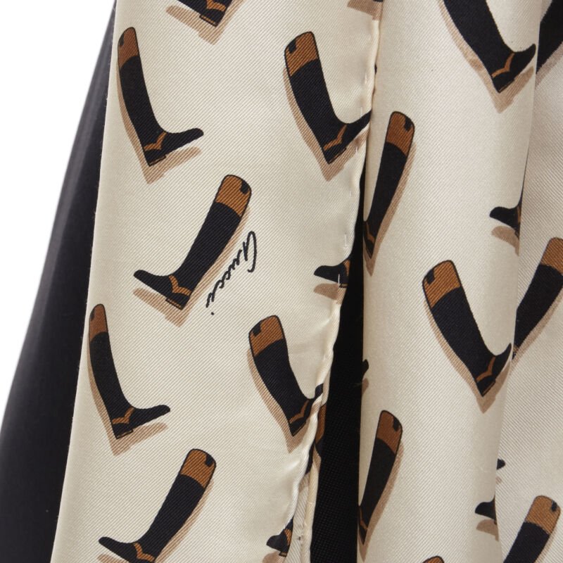 Gucci Boot Print Dress - Image 10