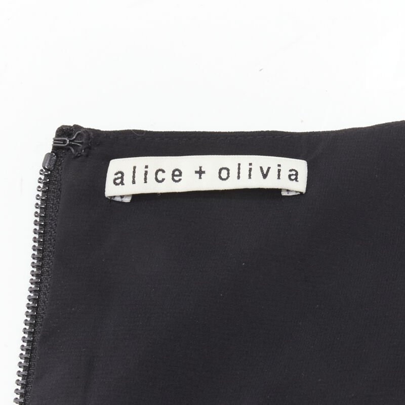 Alice & Olivia Crystal Halter Jumpsuit - Image 11