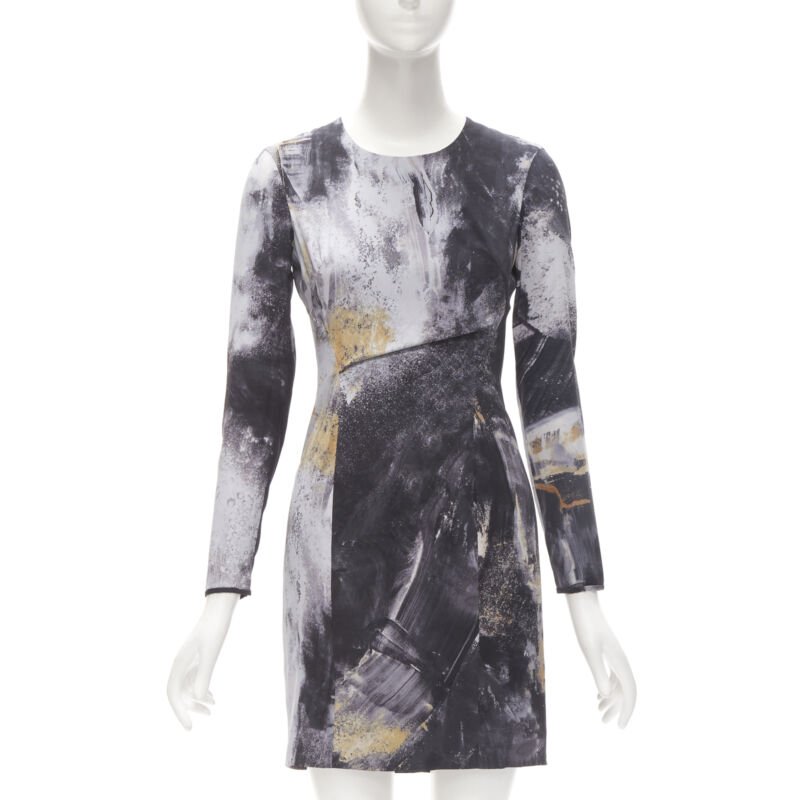 Helmut Lang Paint Stroke Dress