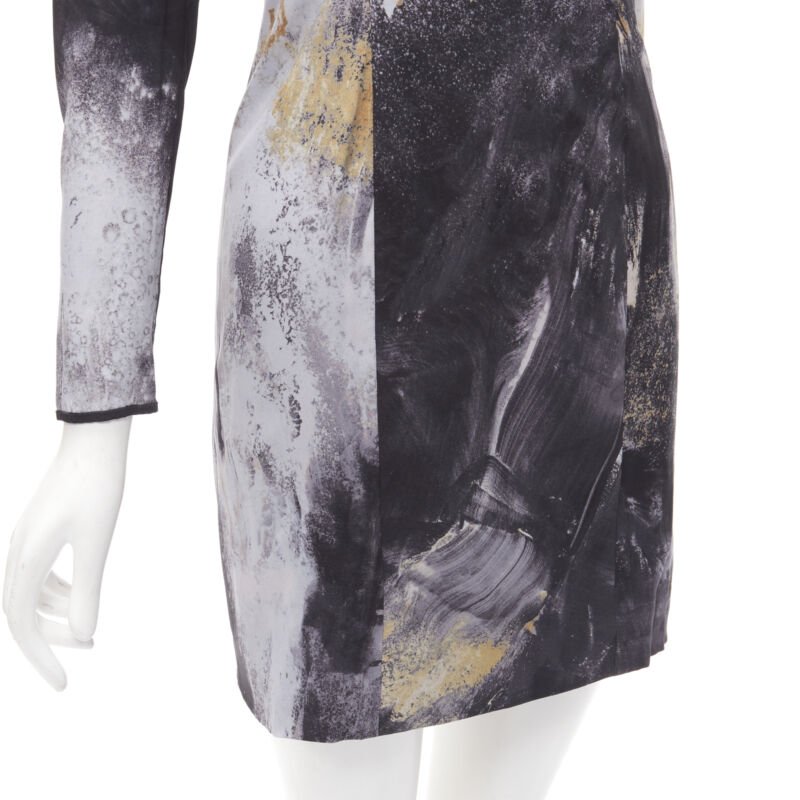 Helmut Lang Paint Stroke Dress - Detail 2