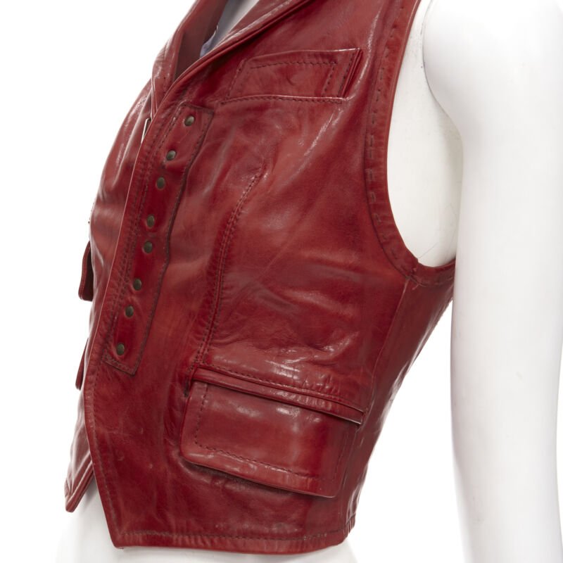 Dsquared2 Cropped Hook Vest - Image 11