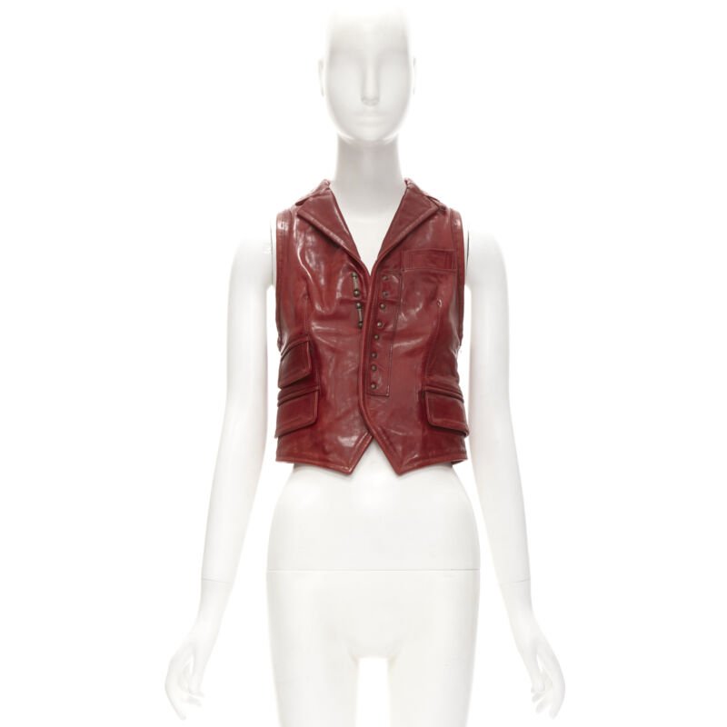 Dsquared2 Cropped Hook Vest - Image 13