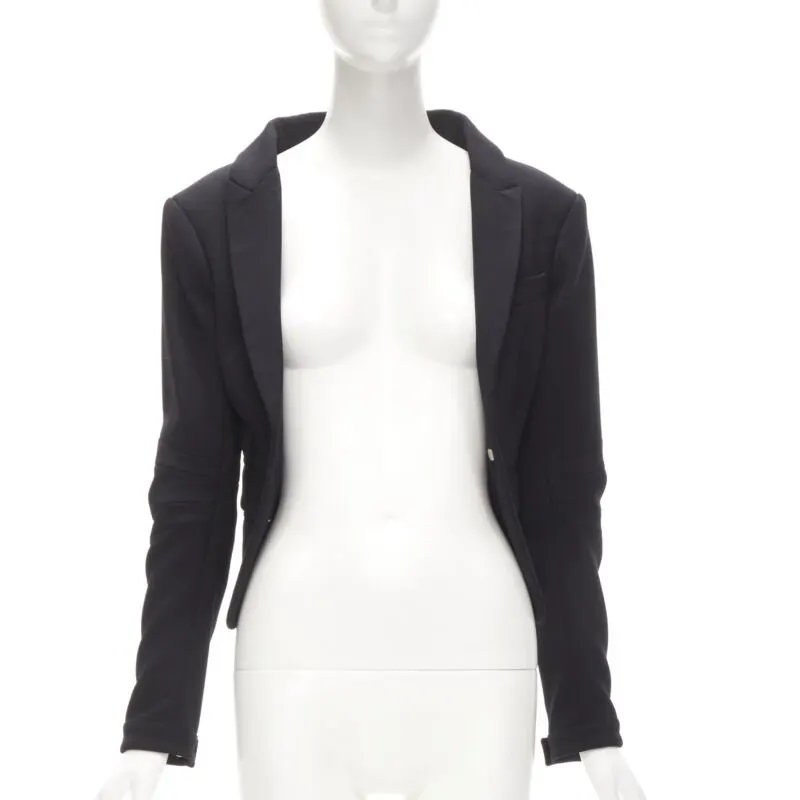 Dsquared2 Punk Barbell Blazer Black Wool Very good - Inside View