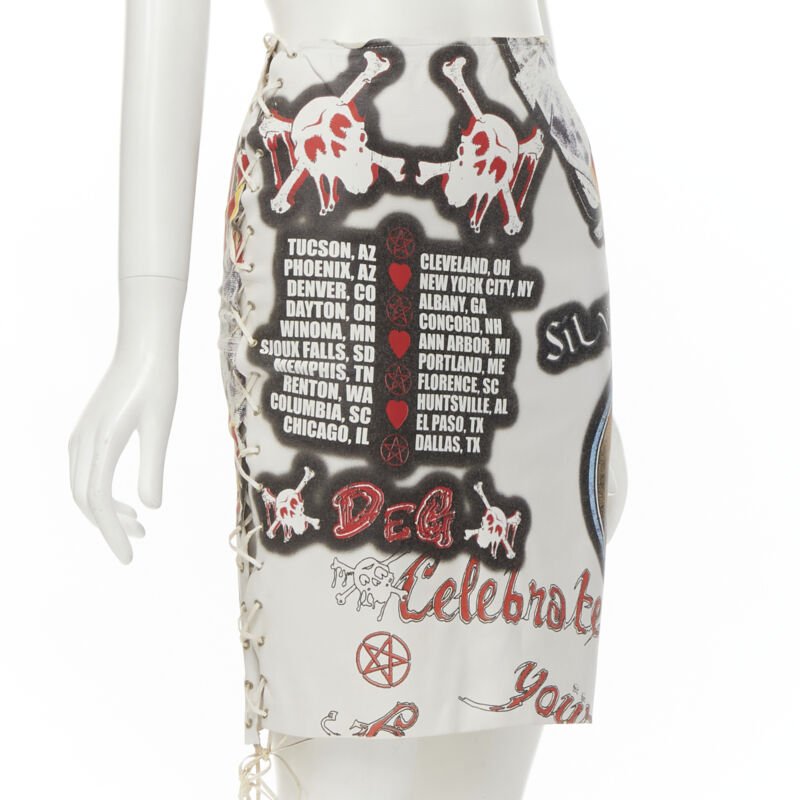 D&g Lace Up Skirt - Image 6