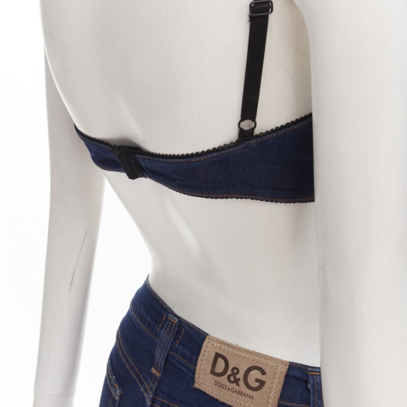 D&g Overstitch Bralette Jeans - Image 10