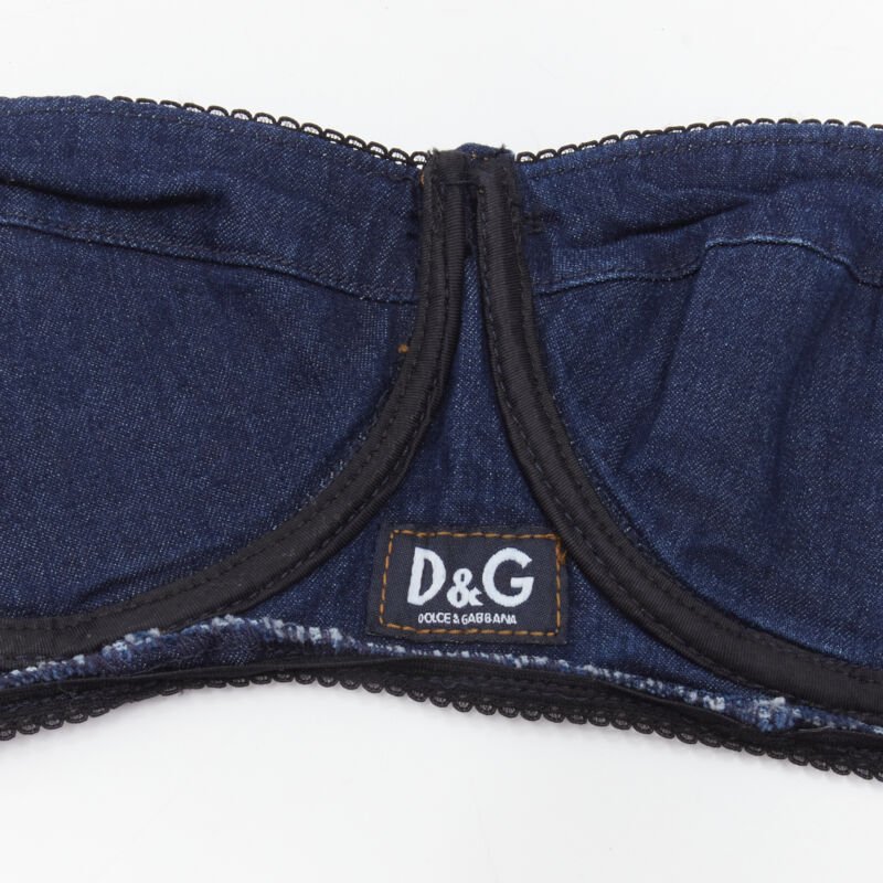 D&g Overstitch Bralette Jeans - Image 14