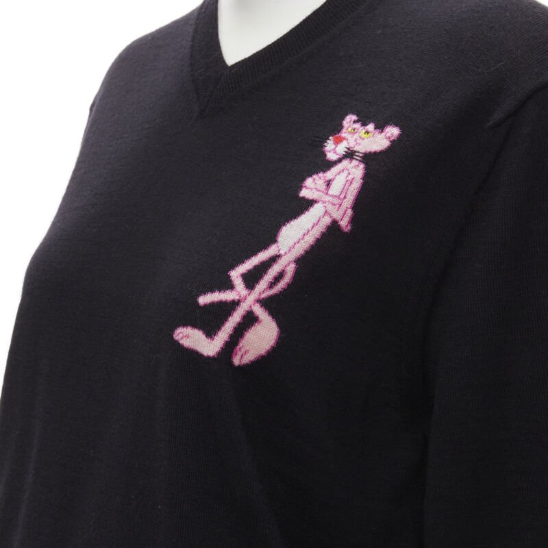 Comme Des Garcons Pink Panther Sweater - Back view