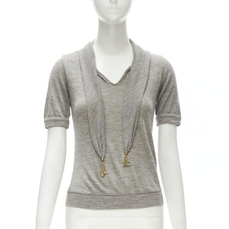 Louis Vuitton Tassel Collar Pullover