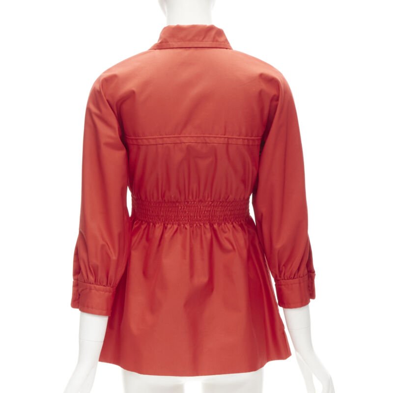 Gucci Red Elastic Waist Anorak - Detail 1