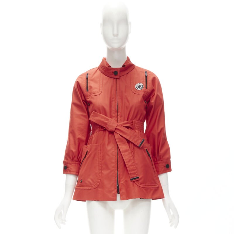 Gucci Red Elastic Waist Anorak - Image 14