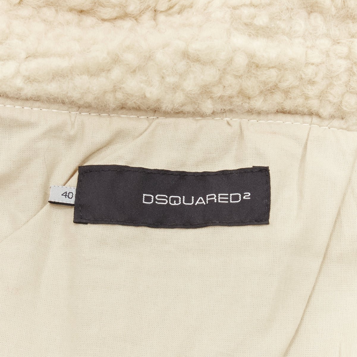 Dsquared2 Shearling Aviator Jacket - Image 12