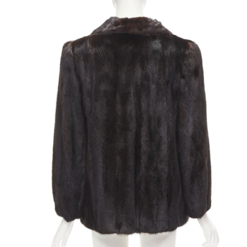 Unsigned / متعددة Colar Fur Short Coat - Side view