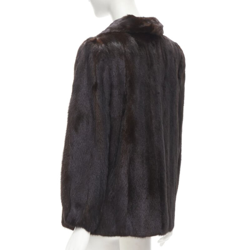 Unsigned / متعددة Colar Fur Short Coat - Detail 1