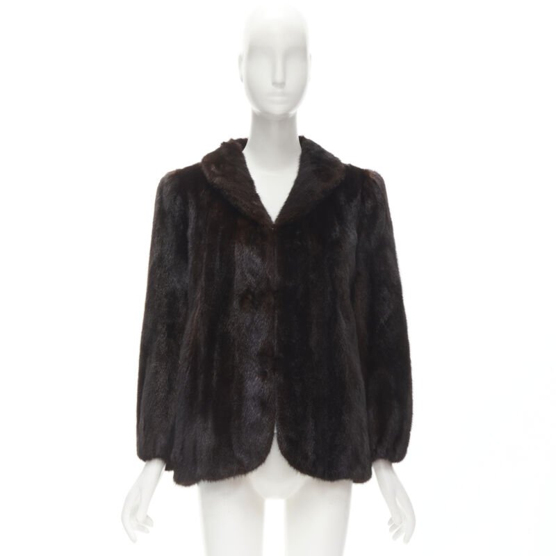 Unsigned / متعددة Colar Fur Short Coat - Image 13