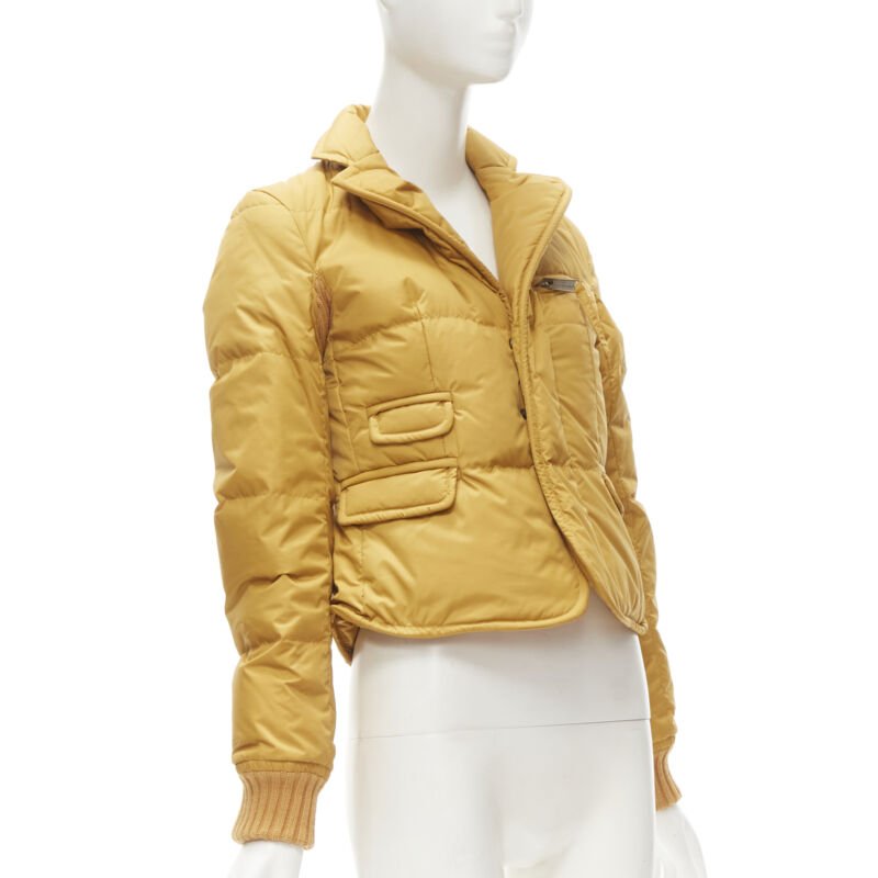 Dsquared2 Mustard White Goose Blazer - 4