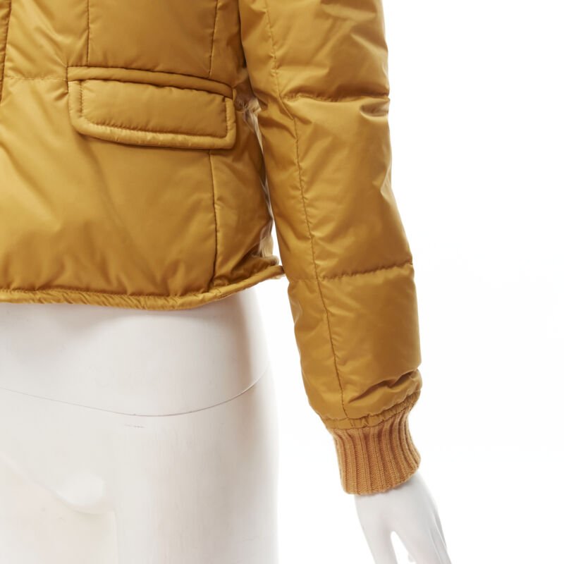 Dsquared2 Mustard White Goose Blazer - Image 11