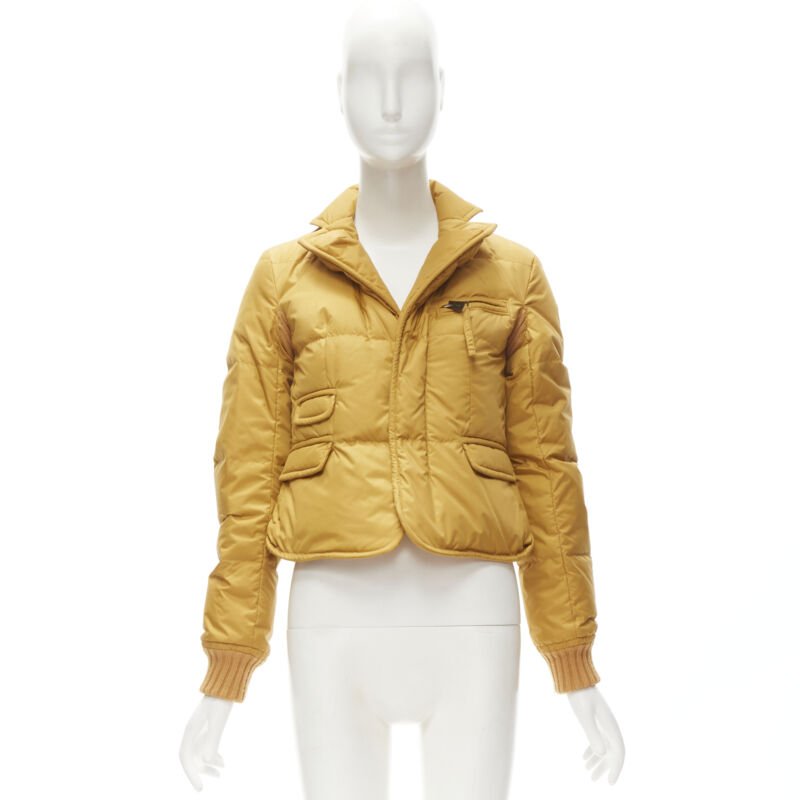 Dsquared2 Mustard White Goose Blazer - Image 14