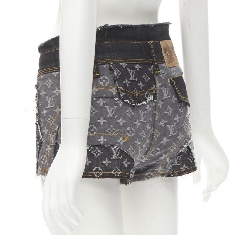 Louis Vuitton LV Patchwork Shorts - Side view