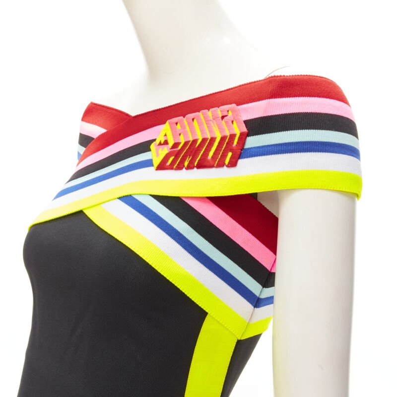 Fendi Cross Strap Dress - Back view