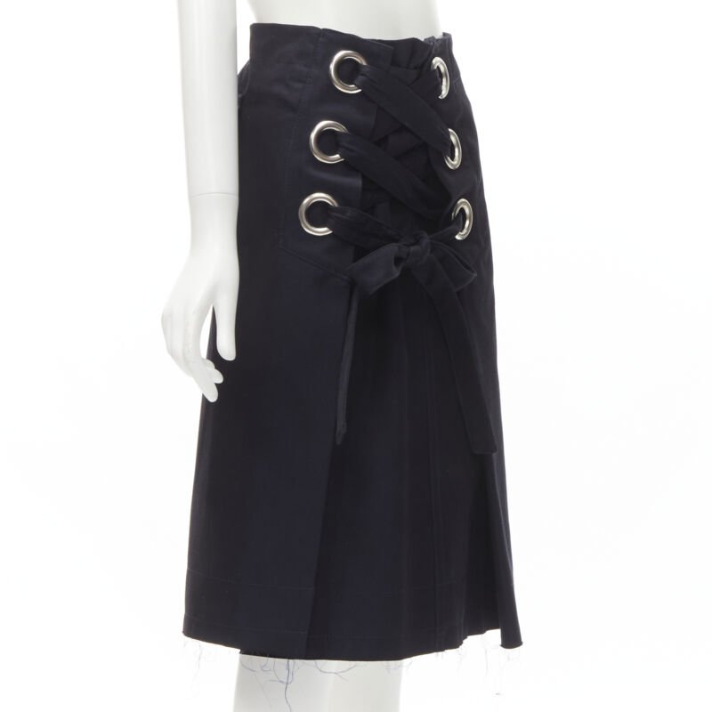 Sacai Grommet A-line Skirt - Image 6