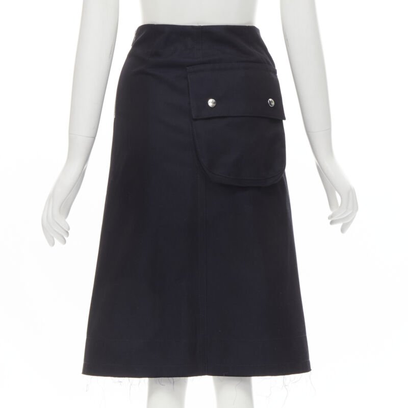 Sacai Grommet A-line Skirt - Side view