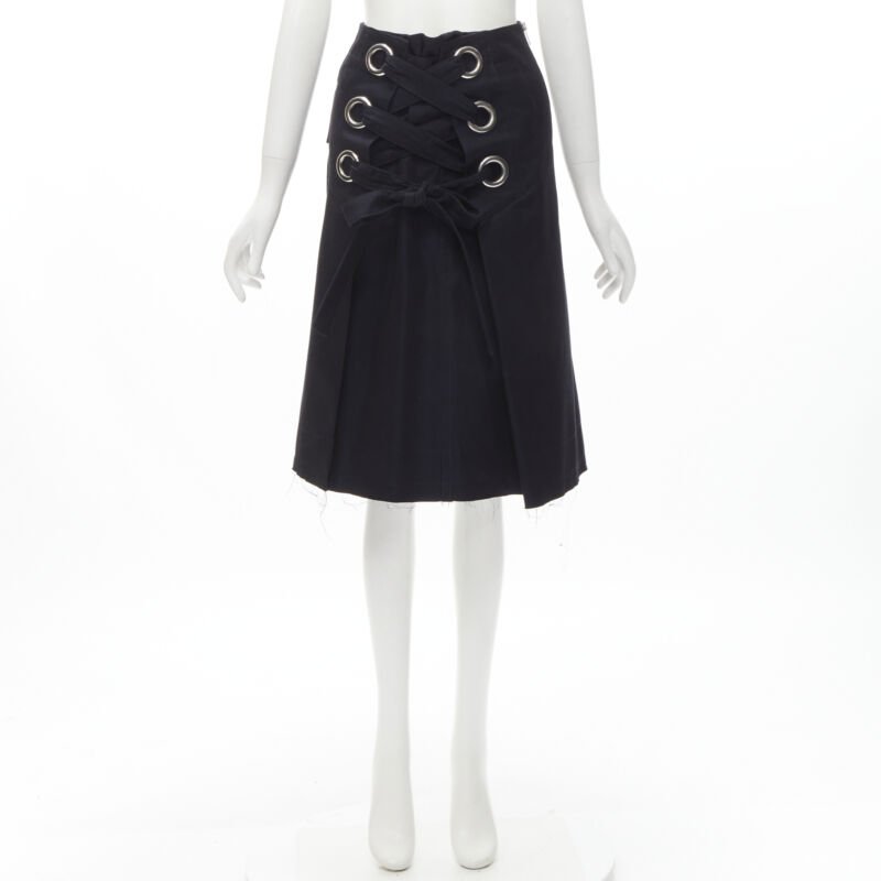 Sacai Grommet A-line Skirt - Image 11