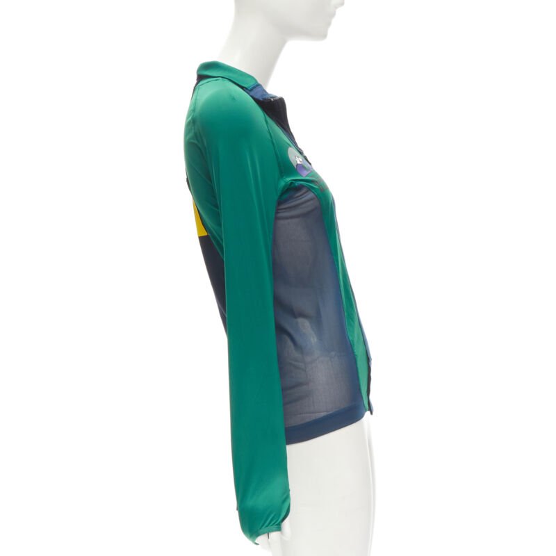 Sacai Patchwork Zip Top - 4