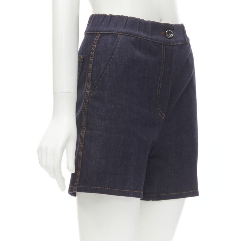 Fendi Palm Embroidered Shorts - 4