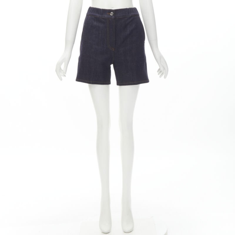 Fendi Palm Embroidered Shorts - Image 10