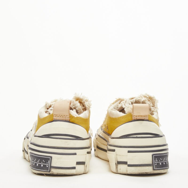 Xvessel Distressed Low Sneakers - Side view