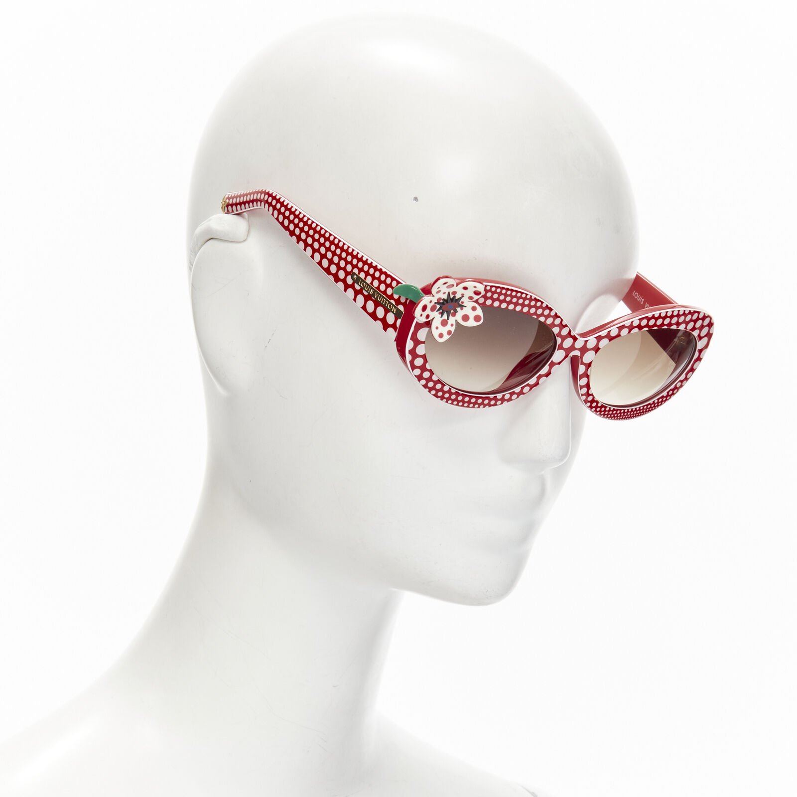 Louis Vuitton Floral Polka Glasses - Image 6