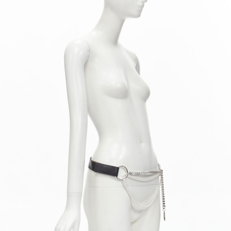 D&g Mirrored Acrylic Black Belt - Image 6