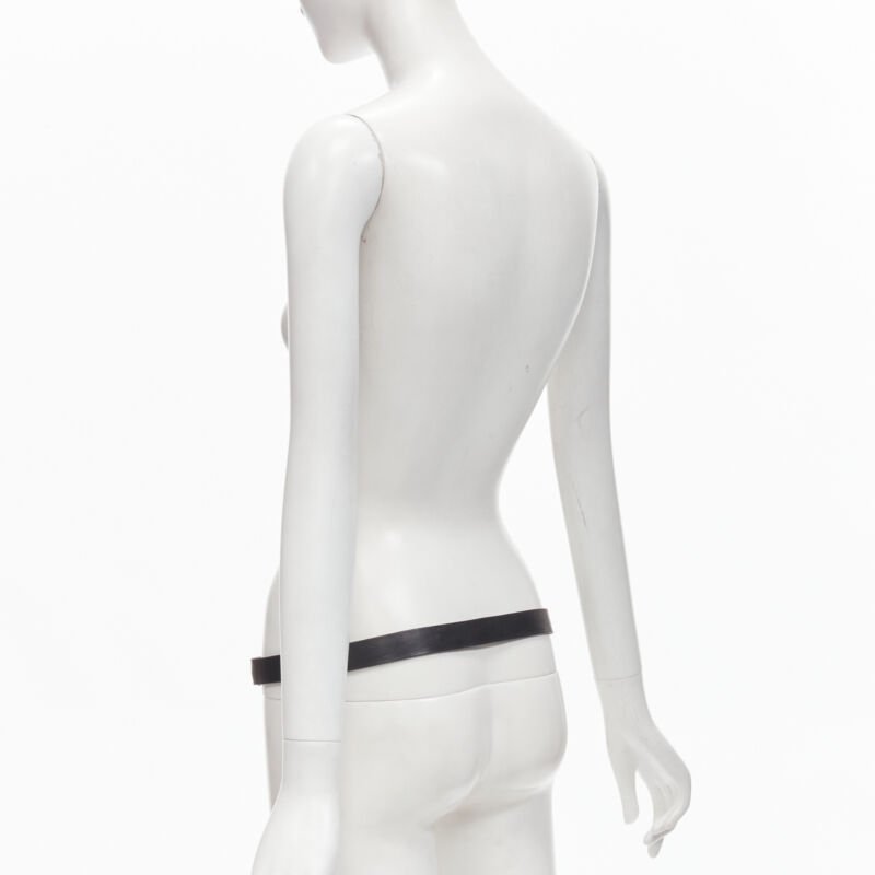 Dsquared2 Scallop Corset Black Belt - Detail 1