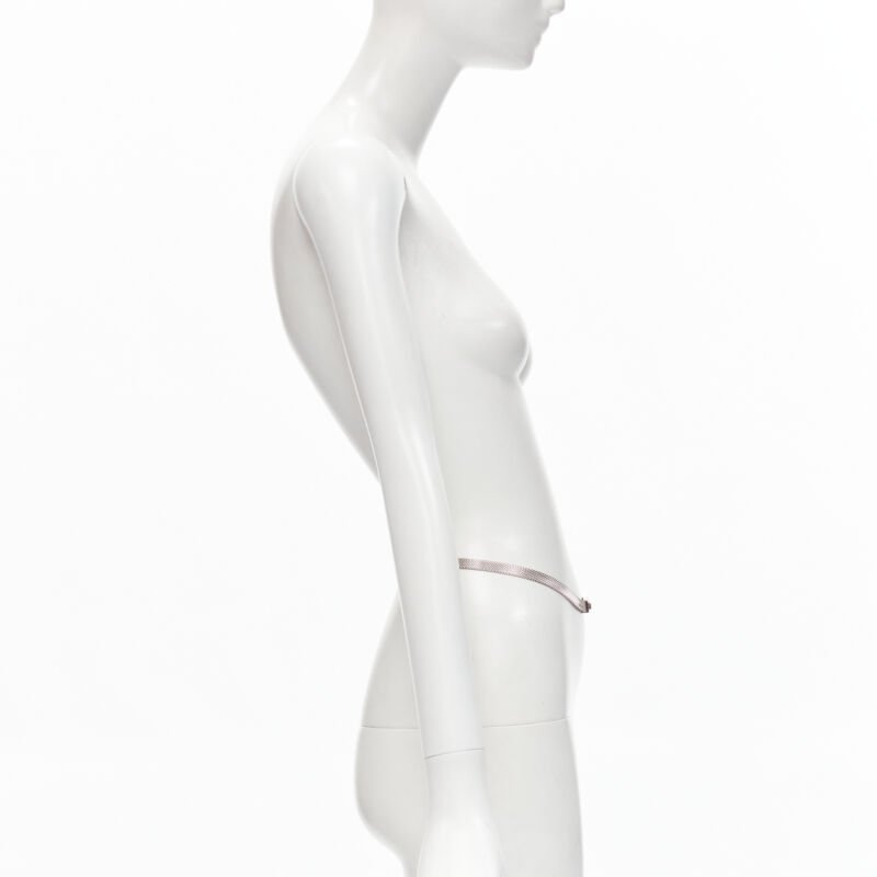 Gucci Chainmail skinny belt - 4