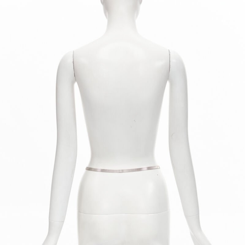 Gucci Chainmail skinny belt - Side view