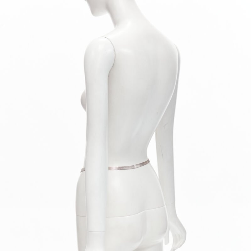 Gucci Chainmail skinny belt - Detail 1