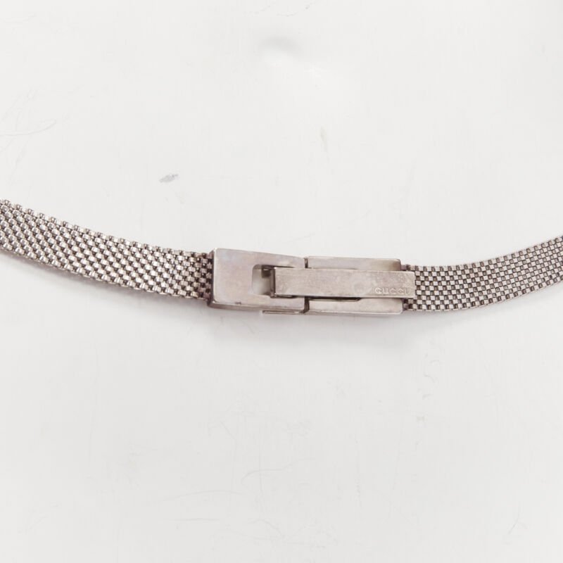 Gucci Chainmail skinny belt - Detail 2