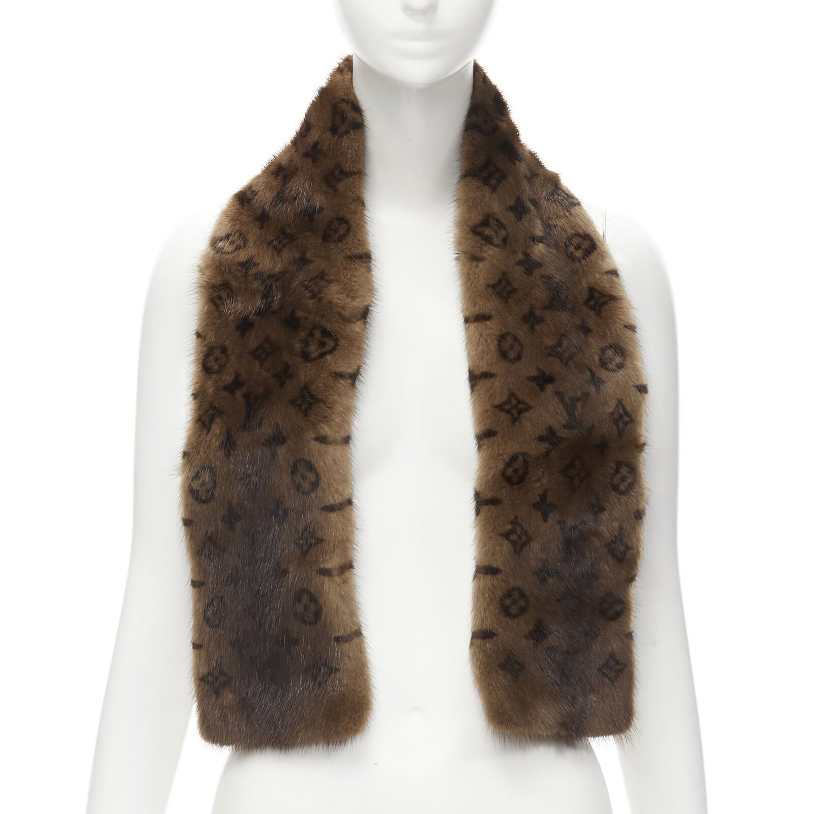 Louis Vuitton Mink Fur Shawl