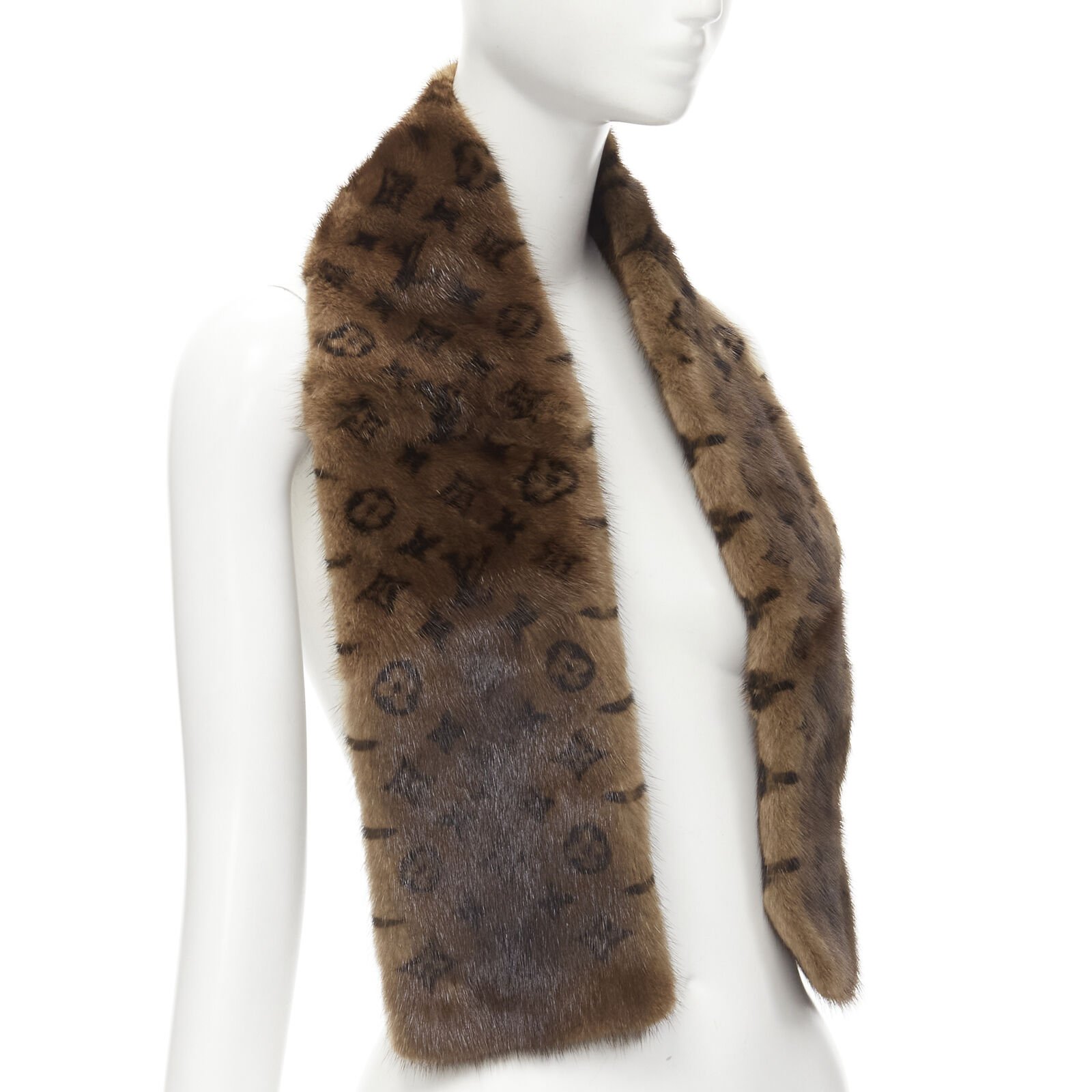 Louis Vuitton Mink Fur Shawl - Image 6