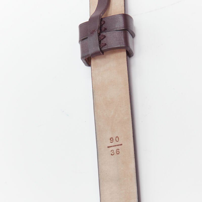 Louis Vuitton Gold tone leather belt - Image 12