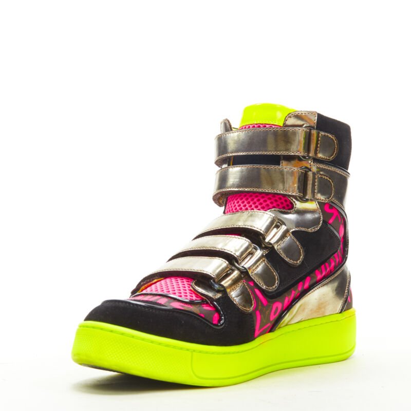 Louis Vuitton Graffiti Hi Tops - 4