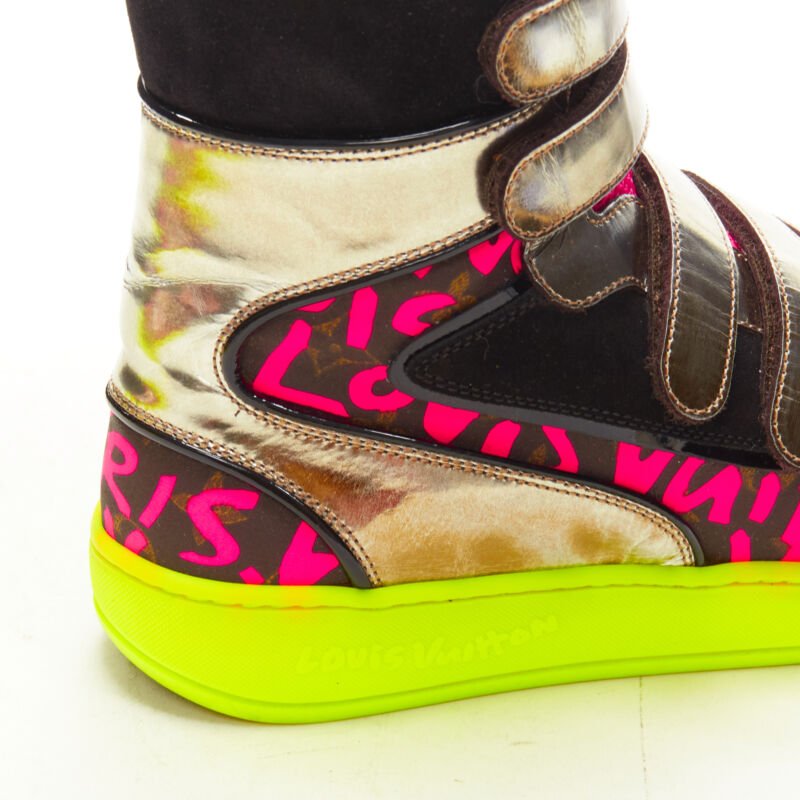 Louis Vuitton Graffiti Hi Tops - Detail 2