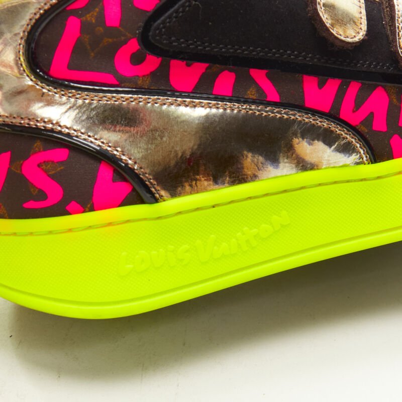 Louis Vuitton Graffiti Hi Tops - Image 10