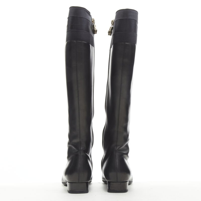 Gucci Strass Back Knee Boots - Detail 1