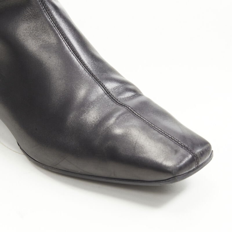 Gucci Strass Back Knee Boots - Image 10