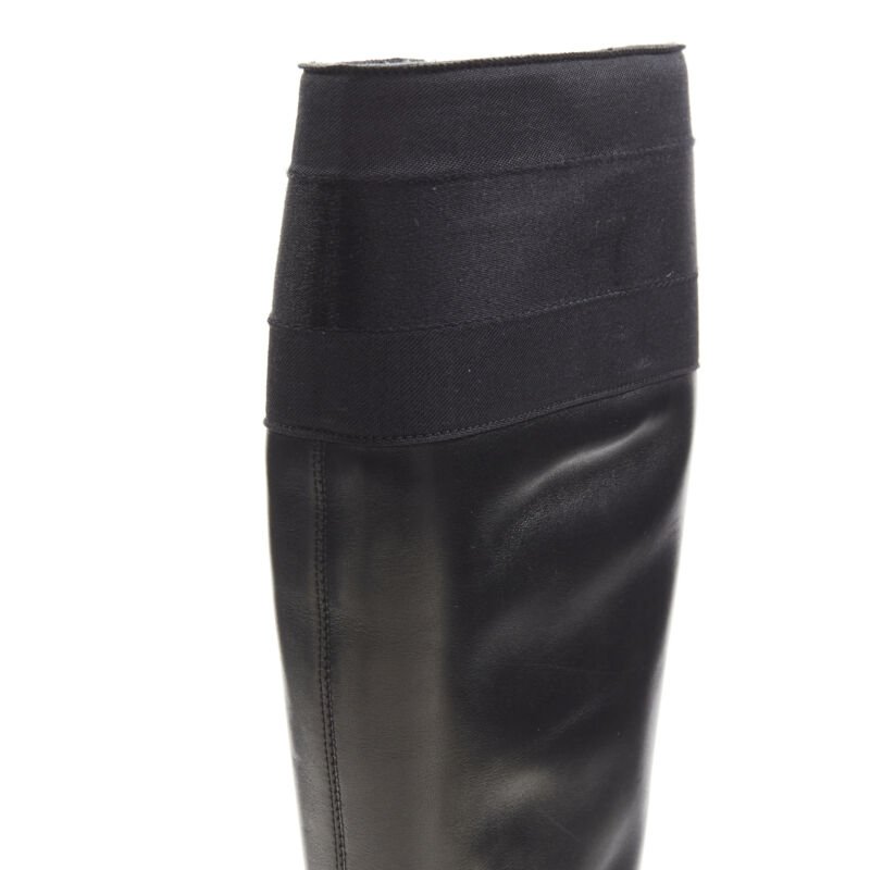 Gucci Strass Back Knee Boots - Image 12