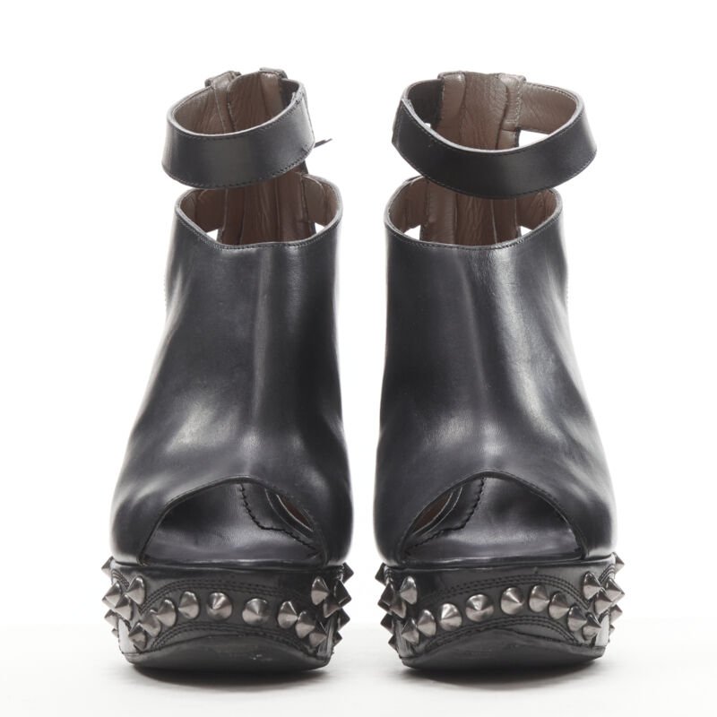 Givenchy Black Studded Wedge - 4