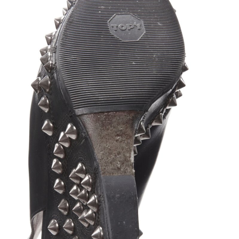 Givenchy Black Studded Wedge - Image 12