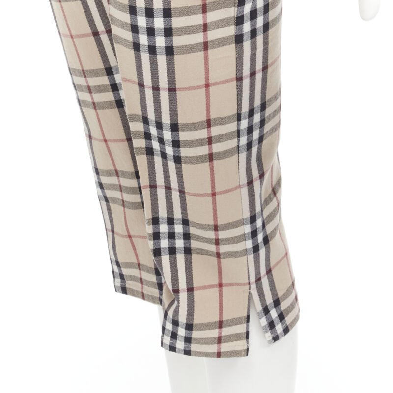 Burberry Brown Belted Pants - Image 10